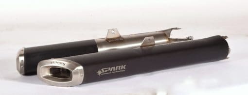 Spark Exhaust Gold Wing 1801 slip-on Rectang. dark style racing GHO1501D