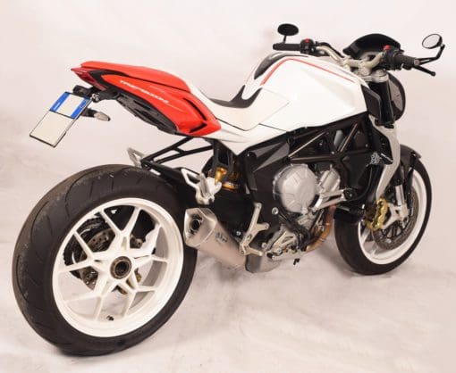 Spark Exhaust MV Agusta Brutale 800 2015 2016 FULL SYSTEM Stock: silencer + collector Konix dark style racing GMV8803D - Image 3