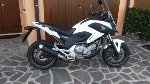 Spark Exhaust NC700 X S D NM4 Vultus 2012 2013 2014 2015 2019 slip-on Force dark style homol. GHO1102DOM - Image 2