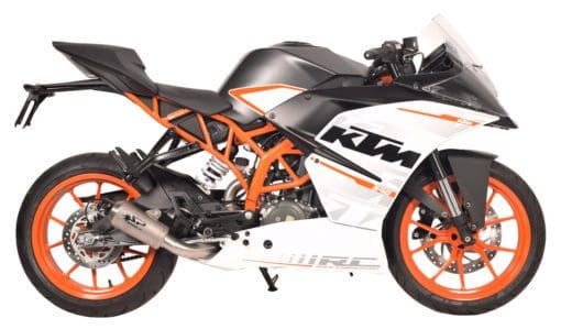 Spark Exhaust KTM RC 390 2014 2015 2016 3/4 kit LOW mounting Moto Gp titanium racing GKT0303T - Image 2