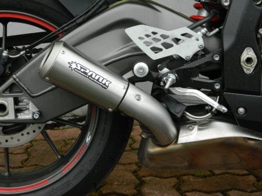 Spark Exhaust S 1000 RR (15-16) FULL SYSTEM: silencer +TITANIUM collector MotoGP titanium racing GBM8805T - Image 6