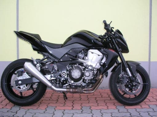 Spark Exhaust Z 750 (07-14) slip-on  (catalyst included) Megaphone s.steel homol. * GKA0402IOM - Image 2