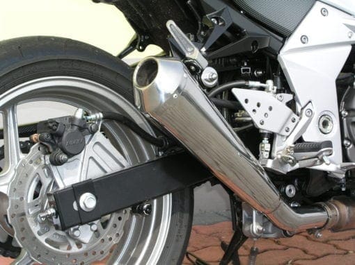 Spark Exhaust Z 750 (07-14) slip-on  (catalyst included) Megaphone s.steel homol. * GKA0402IOM - Image 5