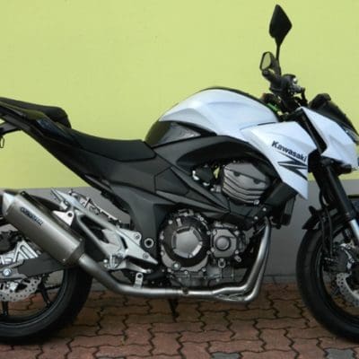 Spark Exhaust Z 800 E (13-15) slip-on Force titanium homol. GKA0403TOM