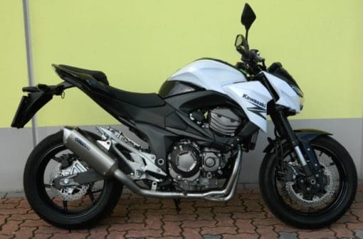 Spark Exhaust Z 800 E (13-15) slip-on Force titanium homol. GKA0403TOM