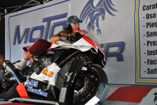 Mototrainer® Motorcycle exercise and training machine. - Image 9