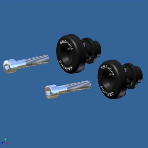 GB Racing 8mm Paddock Stand / Bobbin Kit BA12-8-GBR-SET - Image 2