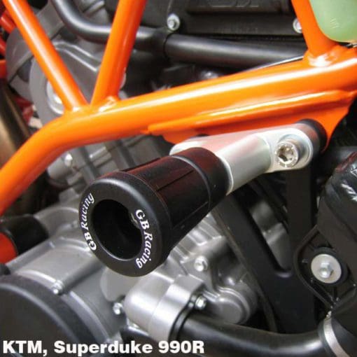 GB Racing Superduke 990 Upper Frame Sliders / Crash Mushroom Kit CP-SD-1-SET-GBR - Image 4
