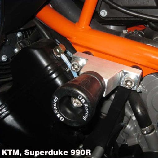 GB Racing Superduke 990 Upper Frame Sliders / Crash Mushroom Kit CP-SD-1-SET-GBR - Image 5