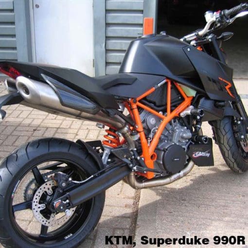 GB Racing Superduke 990 Motorcycle Crash Protection Bundle CP-SD-CS-GBR - Image 4