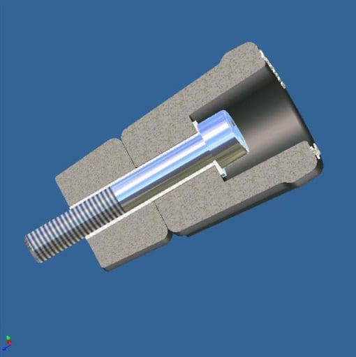 GB Racing Generic Replacement Crash Mushroom Slider (Left Hand Side) CPF1-GBR - Image 2