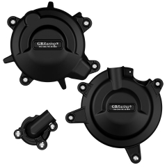 Ninja 400 Secondary Engine Cover Set 2018-2019 EC-ZXR400-2018-SET-GBR