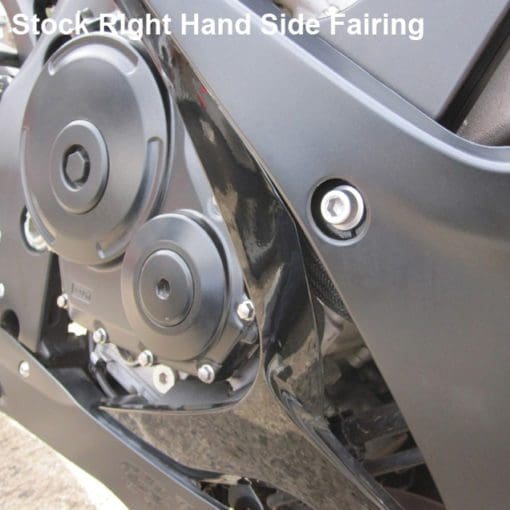 GB Racing Bullet Frame Slider Set Suzuki GSXR600 K6-L0 - RACE FS-GSXR600-K6-R - Image 4
