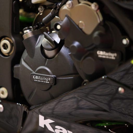 GB Racing ZX-6R Secondary Clutch Engine Cover 2009 - 2019 EC-ZX6-2009-2-GBR - Image 2