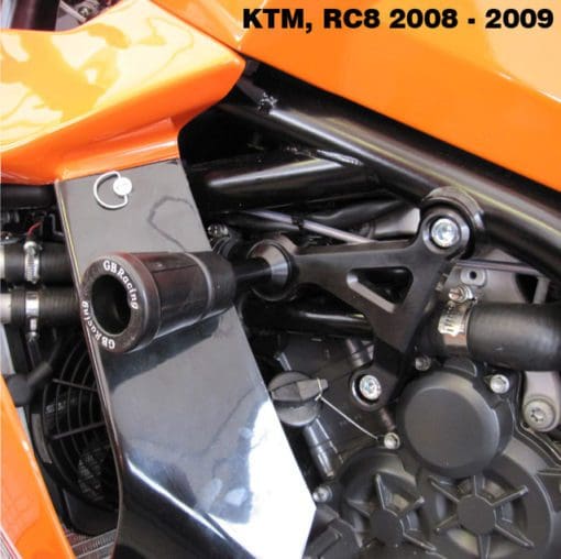GB Racing RC8 2008-2016 Crash Mushrooms Left & Right Sides CP-RC8-2008-SET-GBR - Image 3