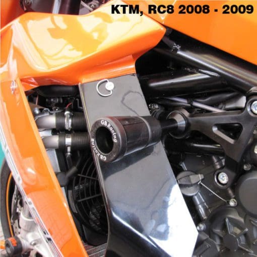 GB Racing RC8 2008-2016 Crash Mushrooms Left & Right Sides CP-RC8-2008-SET-GBR - Image 4