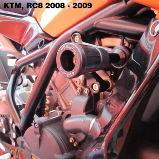 GB Racing RC8 2008-2016 Crash Mushrooms Left & Right Sides CP-RC8-2008-SET-GBR - Image 7