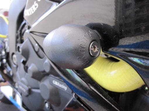 GB Racing Bullet Frame Slider - Right Hand Side - Kawasaki ZX6 2009 - 2016 FS-ZX6-2009-RHS-R - Image 2