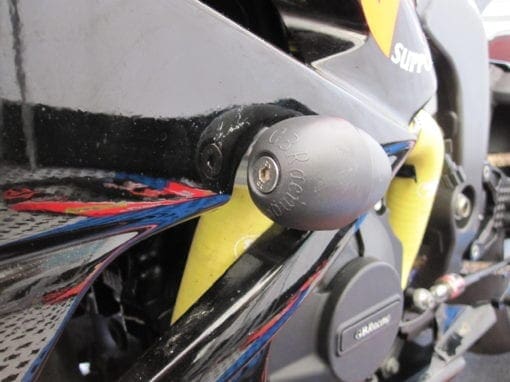 GB Racing Bullet Frame Slider - Left Hand Side - Kawasaki ZX6 2009 - 2016 FS-ZX6-2009-LHS-R - Image 2