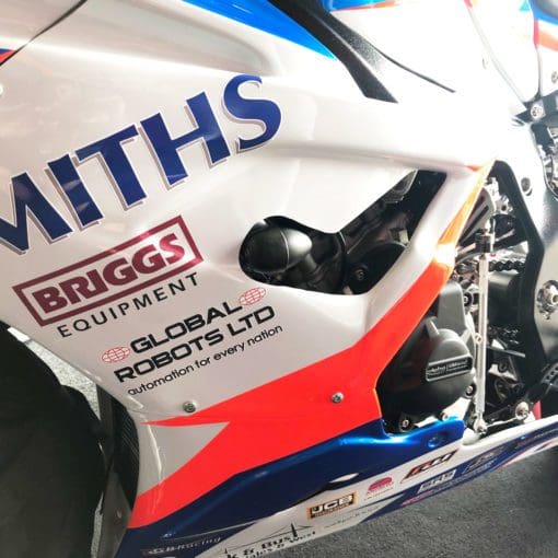GB Racing Bullet Frame Slider SET S1000RR 2019 - RACE FS-S1000RR-2019-R - Image 2