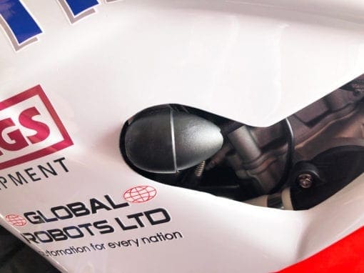 GB Racing Bullet Frame Slider Left Hand Side S1000RR 2019 - RACE FS-S1000RR-2019-LHS-R - Image 2