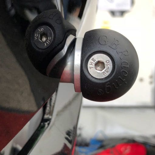 GB Racing Bullet Frame Slider - Left Hand Side - Ninja 400 2018-19 - RACE FS-ZXR400-2018-LHS-R - Image 2