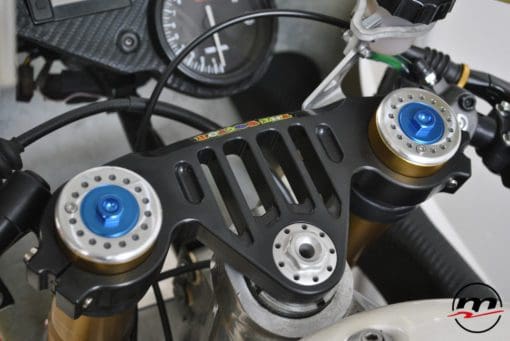Melotti Racing Top Yoke for Aprilia RS125 - race version (Locking nut DPS 51 included) - Image 12