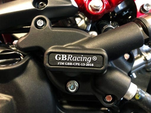 GB Racing SV650 Secondary Water Pump Cover 2015-2019 EC-SV650-2015-5-GBR - Image 2