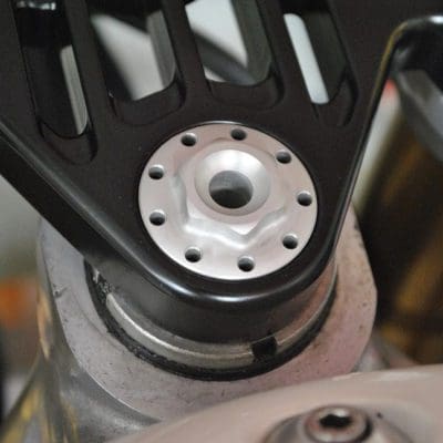 Melotti Racing Locking nut for OEM / Melotti Racing fork top bridge DPS 51 / DPS 51 C