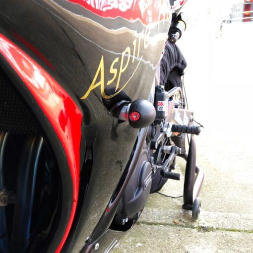 GB Racing Bullet Frame Slider Set R3 2015-2019 - RACE FS-R3-2015-R - Image 2
