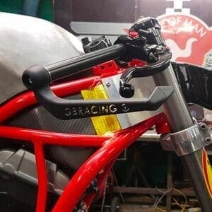 UNIVERSAL BRAKE LEVER GUARD WITH 16MM INSERT - 17MM BLG-16-A160-GBR 2