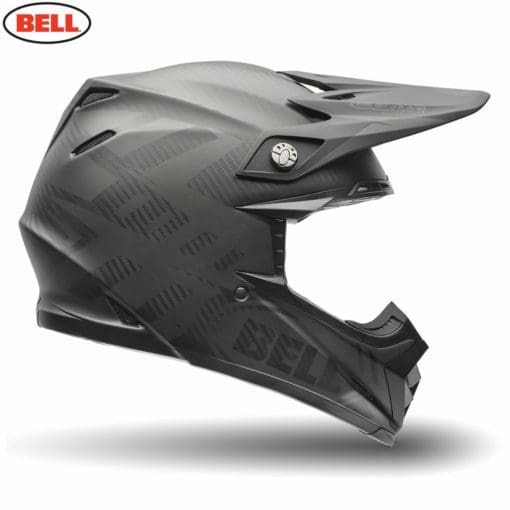 Bell MX 2021 Moto-9 Flex Adult Helmet (Syndrome Matte Black)