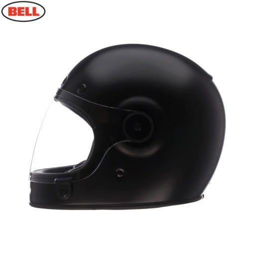 Bell 2021 Cruiser Bullitt DLX Helmet (Solid Matte Black) - Image 2