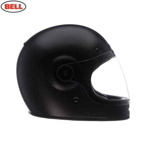 Bell 2021 Cruiser Bullitt DLX Helmet (Solid Matte Black) - Image 3
