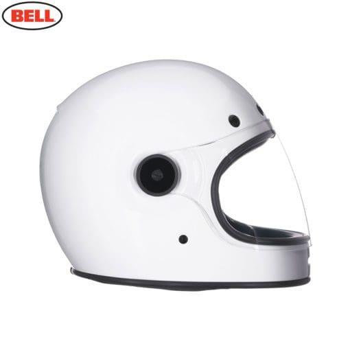 Bell 2021 Cruiser Bullitt DLX Adult Helmet (Gloss White) - Image 3