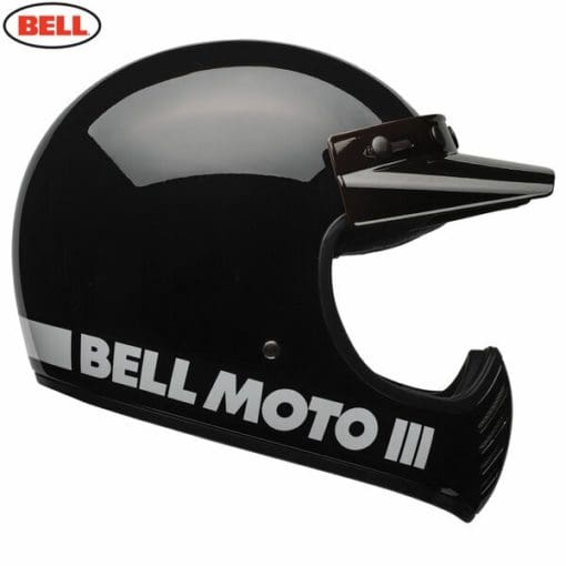 Bell 2021 Cruiser Moto 3 Adult Helmet (Classic Black)