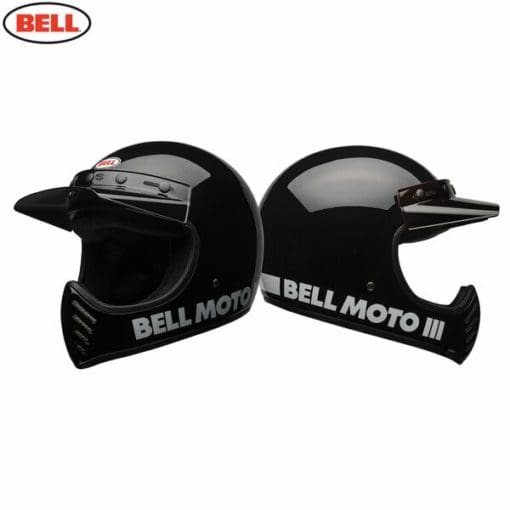 Bell 2021 Cruiser Moto 3 Adult Helmet (Classic Black) - Image 2