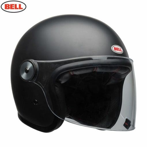 Bell 2021 Cruiser Riot Adult Helmet (Solid Matte Black) - Image 2