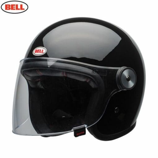 Bell 2021 Cruiser Riot Adult Helmet (Solid Black) - Image 3