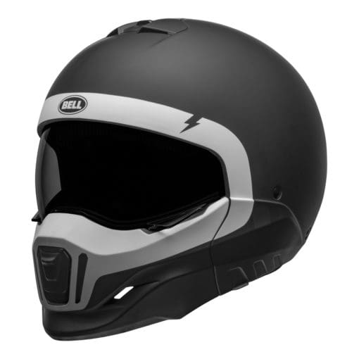 Bell Cruiser 2021 Broozer Adult Helmet (Cranium Matte Black/White) - Image 4