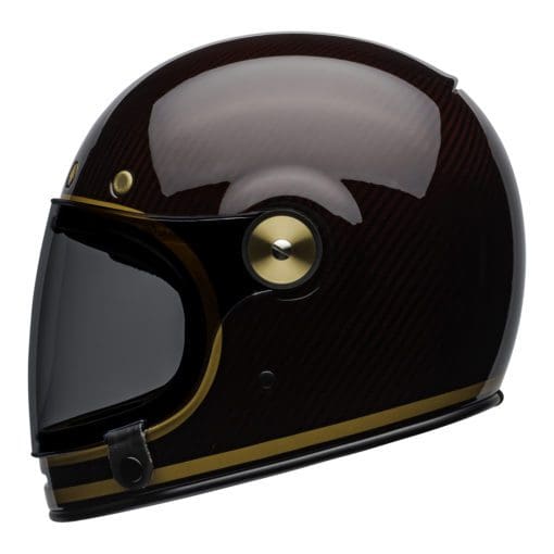 Bell 2021 Cruiser Bullitt Carbon Adult Helmet (Transend Candy Red/Gold)