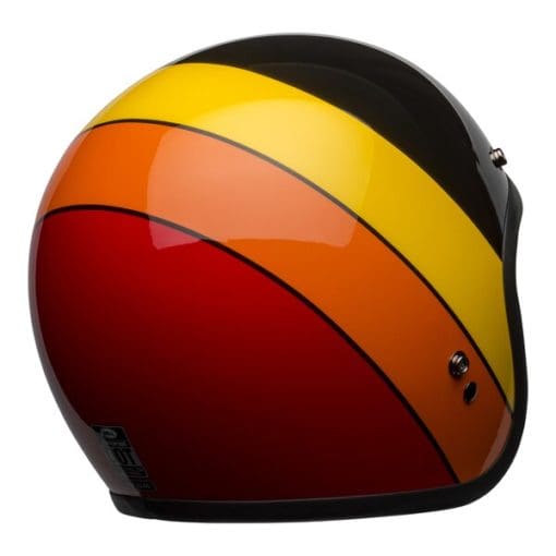 Bell Crusier 2021 Custom 500 DLX Adult Helmet (RIF Black/Yellow/Orange/Red) - Image 8