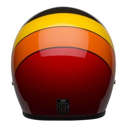 Bell Crusier 2021 Custom 500 DLX Adult Helmet (RIF Black/Yellow/Orange/Red) - Image 3