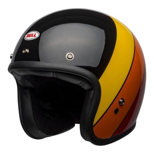 Bell Crusier 2021 Custom 500 DLX Adult Helmet (RIF Black/Yellow/Orange/Red) - Image 6