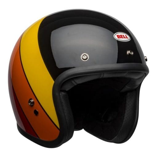 Bell Crusier 2021 Custom 500 DLX Adult Helmet (RIF Black/Yellow/Orange/Red) - Image 7