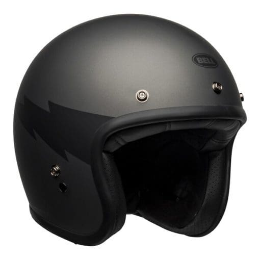 Bell Crusier 2021 Custom 500 DLX Adult Helmet (Thunderclap Matte Grey/Black) - Image 6