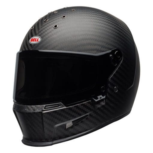 Bell Cruiser 2021 Eliminator Carbon Adult Helmet (Solid Matte Black) - Image 3