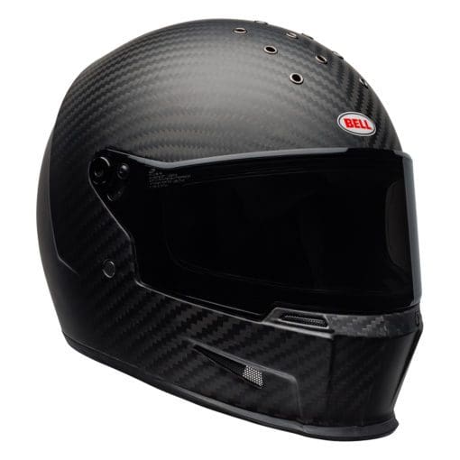 Bell Cruiser 2021 Eliminator Carbon Adult Helmet (Solid Matte Black) - Image 4