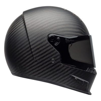 Bell Cruiser 2021 Eliminator Carbon Adult Helmet (Solid Matte Black)