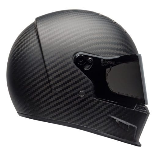 Bell Cruiser 2021 Eliminator Carbon Adult Helmet (Solid Matte Black)